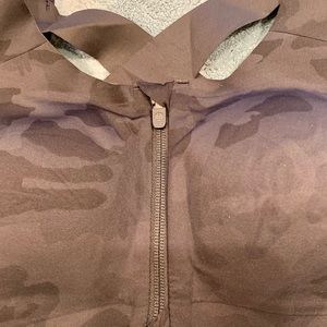 Lululemon Enlite Camo Bra Zip Front